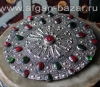 Подвеска в виде туркменского украшения "Гульяка" - Turkmen Jewelry Pendant - wom